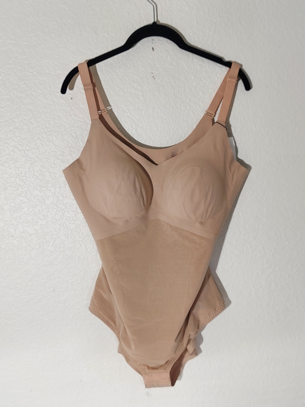 HONEYLOVE Liftwear Cami Sand Bra Cup/Bonnet Shapewear Bodysuit WM Size 1X NWT